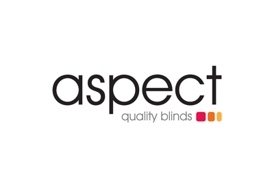 Logo design for window coverings company Aspect Blinds