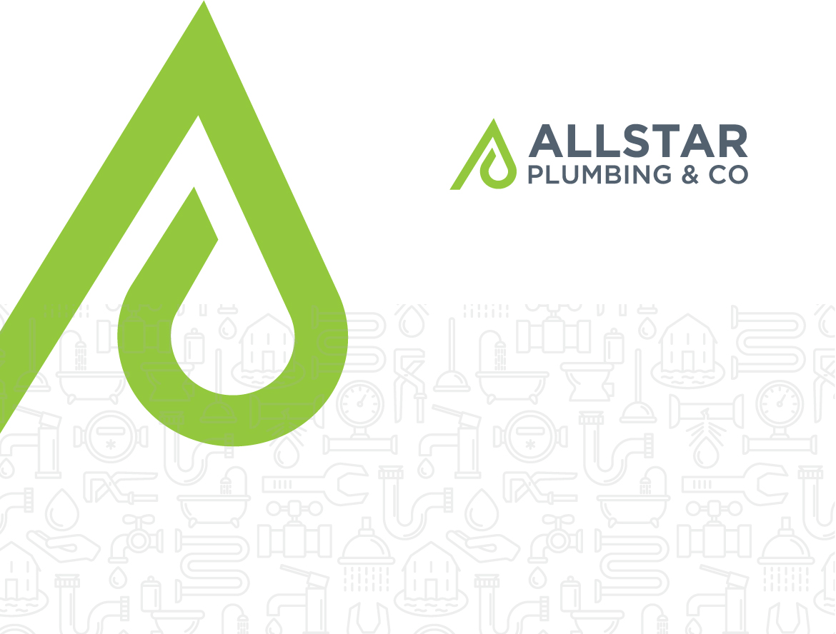 Logo and icons for plumbing company