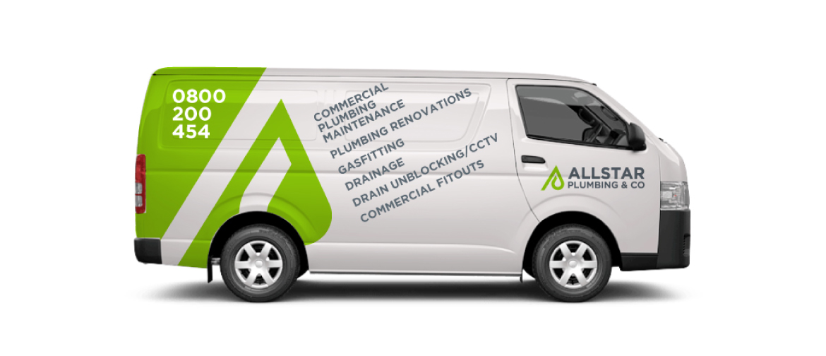 Van graphics for plumbing company