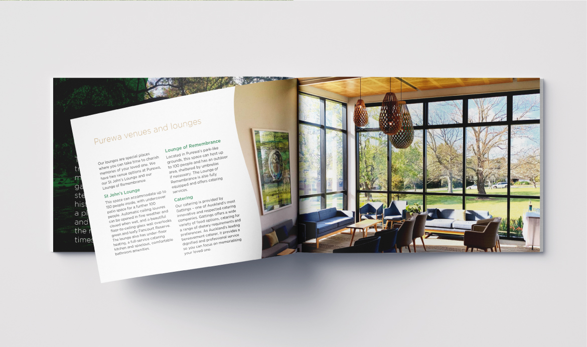 Brochure for Purewa Cemetery