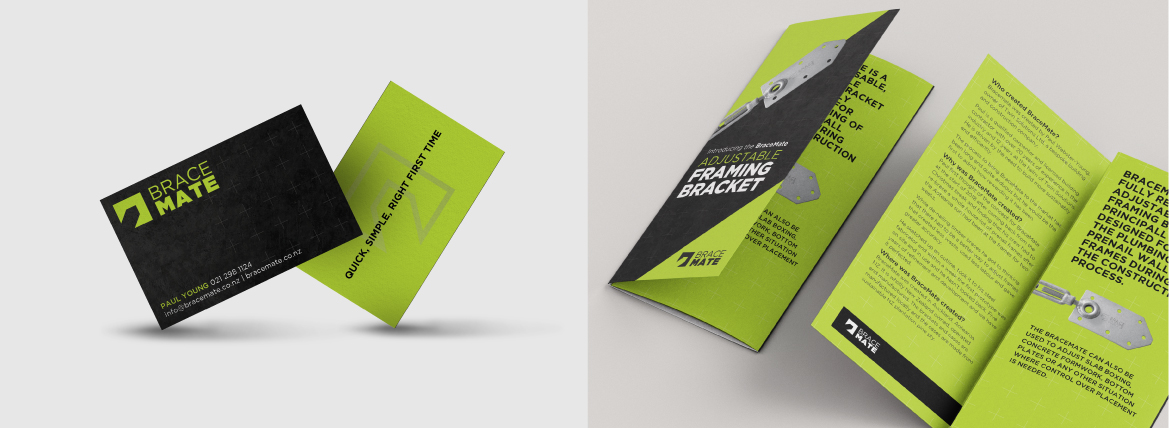 Branding for BraceMate - a new product for builders