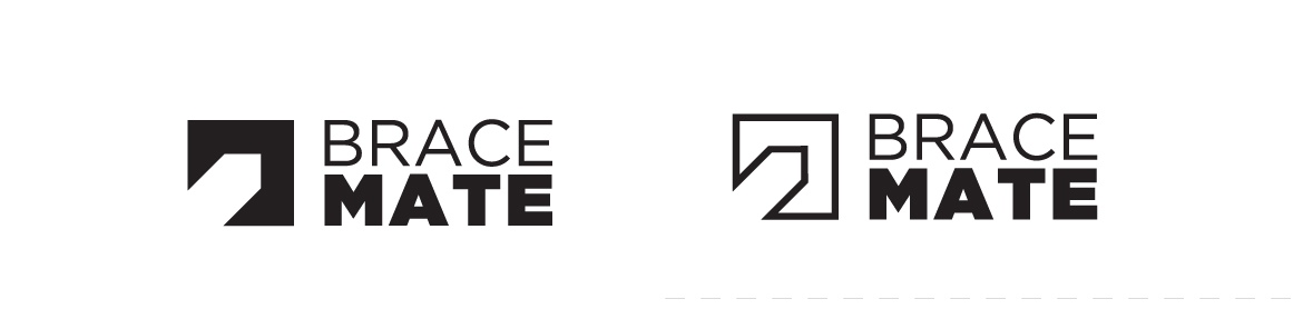 Logo for BraceMate - a new product for builders