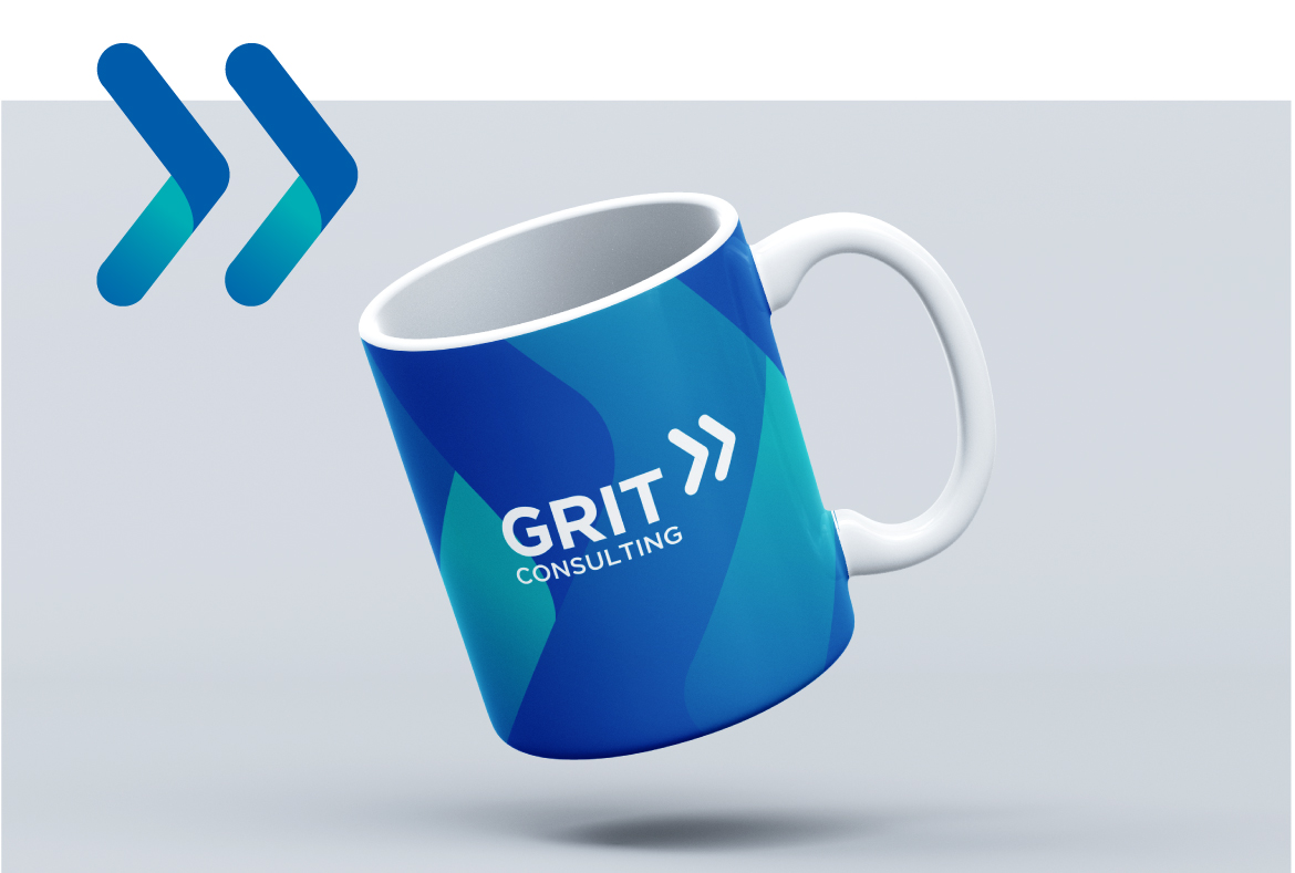 Merchandise for Grit Consulting business coach