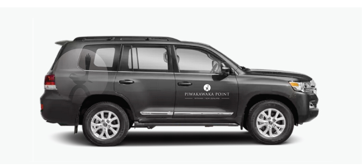 Luxury estate vehicle signage